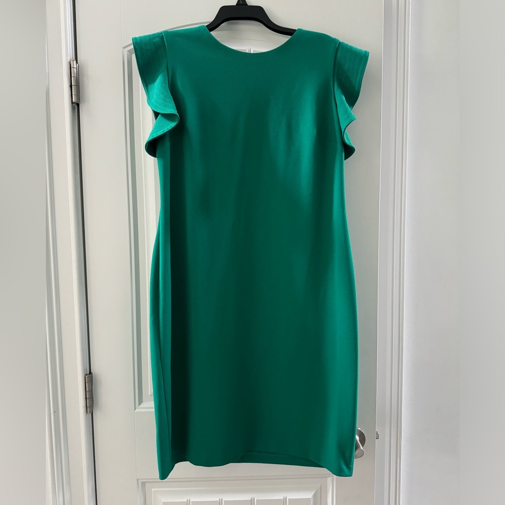 Green Calvin Klein dress